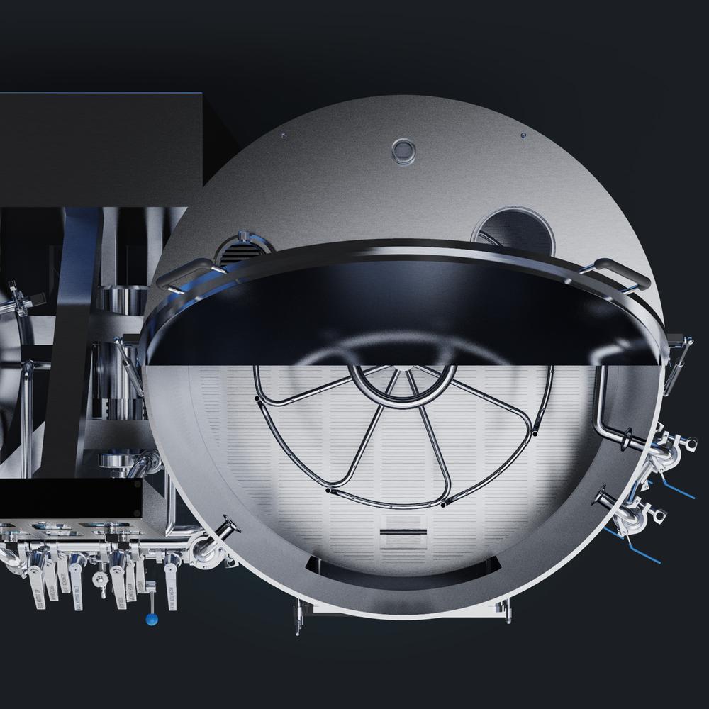 Sala de Cocción 3.5 BBL de SS Brewhouse | Sistema de Cerveza Artesanal