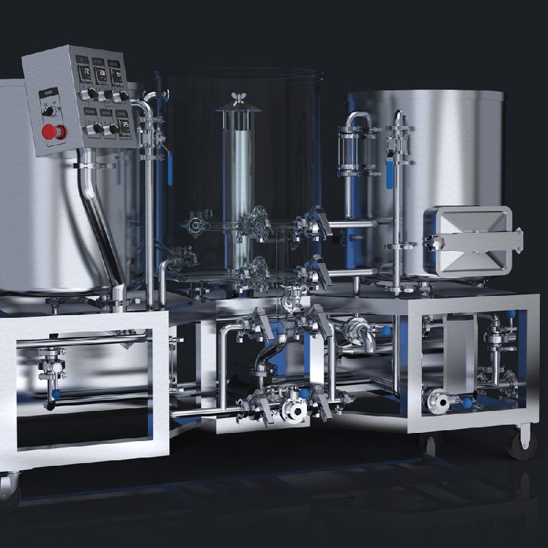 Sala de Cocción Nano 1 BBL de SS Brewhouse | Sistema de Cerveza Artesanal