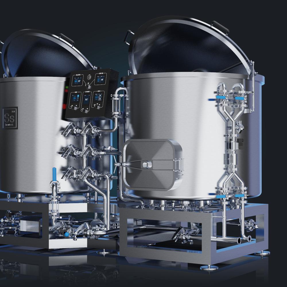 Sala de Cocción 3.5 BBL de SS Brewhouse | Sistema de Cerveza Artesanal