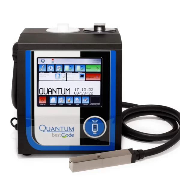 Quantum bestCode | Sistema Industrial de Codificación Inkjet de Alta Velocidad
