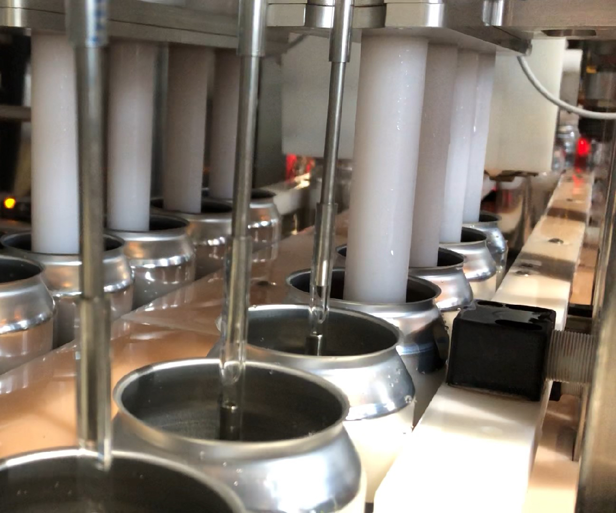 Dual-Lane Can Filling Machine | Evolution Series™ | Up to 100 Cans/Min