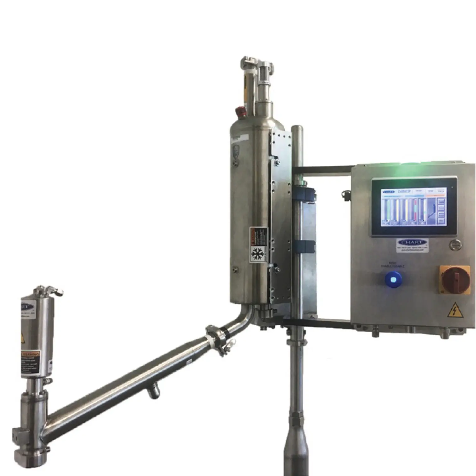 Dosificador de Nitrógeno Líquido para Cualquier Velocidad de Producción