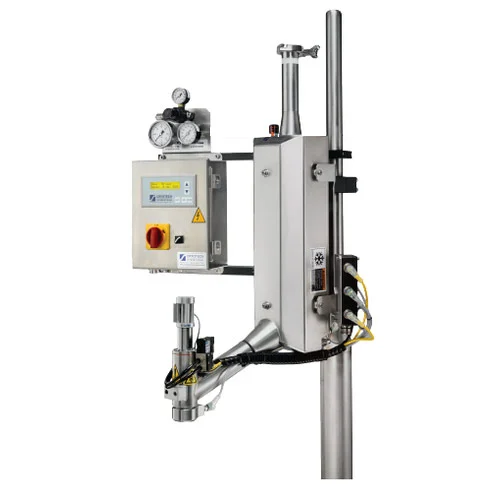 Equipo para agregar Nitrógeno Líquido en Botellas y Envases