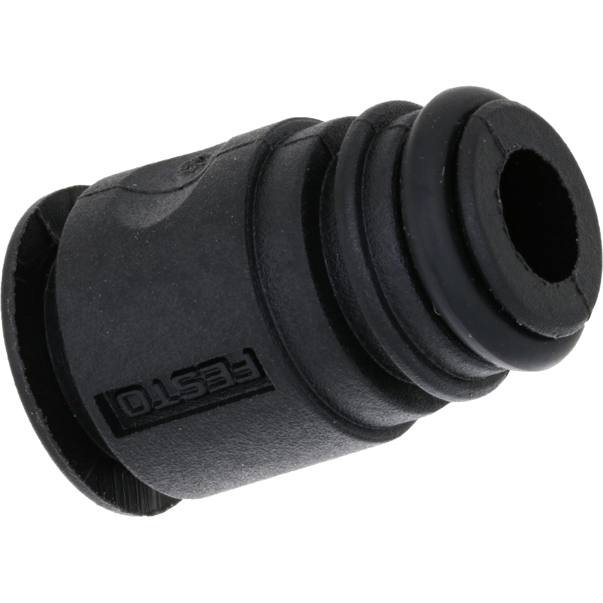 Black 10mm blanking plug on white background.